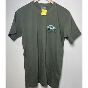 Jeep T Shirt  Hilton Head Island Tribe T-Shirt Island Time M Green‎ NWT